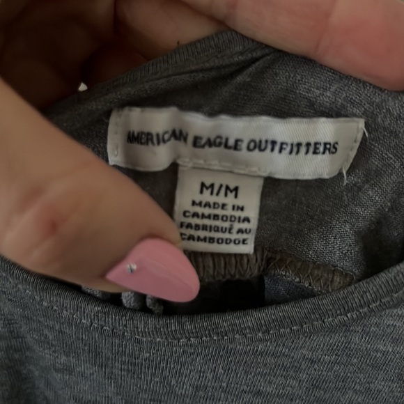American Eagle Gray Swing Tank - Picture 3 of 3